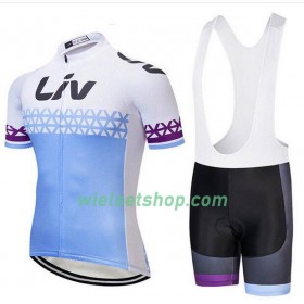 Fietskleding Dames (Fietsshirt + Korte Koersbroek) 2018 CCC Liv N002